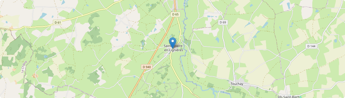 Saint-Hilaire-en-Lignières - Carte
