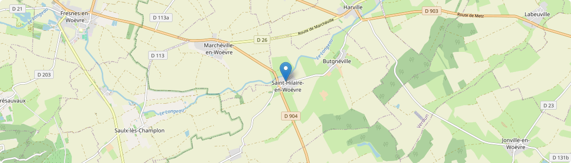 Saint-Hilaire-en-Woëvre - Carte