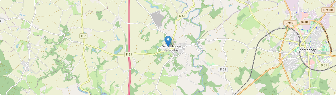 Saint-Hilaire-le-Vouhis - Carte