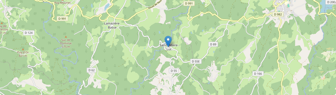 Saint-Hilaire-Luc - Carte