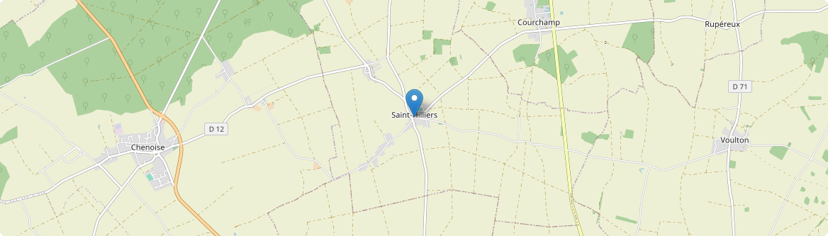 Saint-Hilliers - Carte