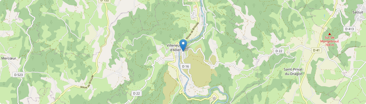 Saint-Ilpize - Carte