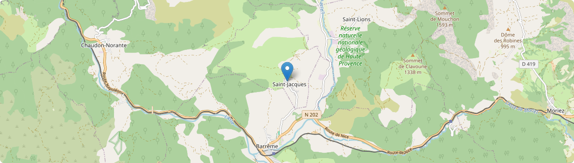 Saint-Jacques - Carte