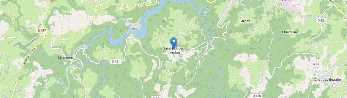 Saint-Jacques-d'Ambur - Carte