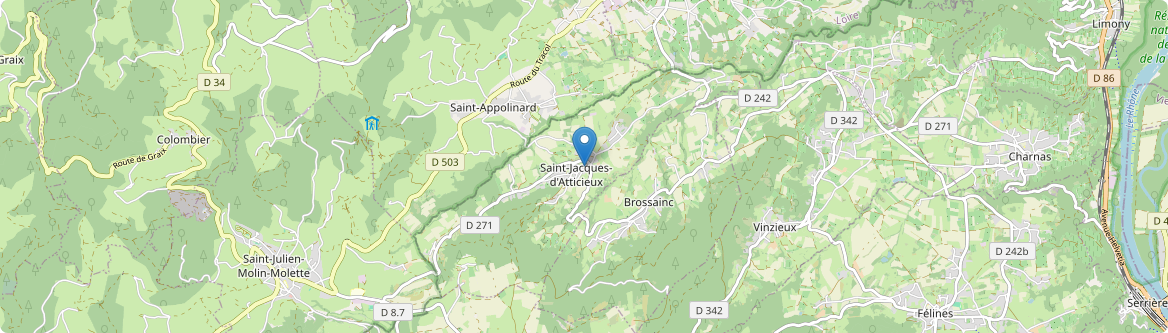 Saint-Jacques-d'Atticieux - Carte