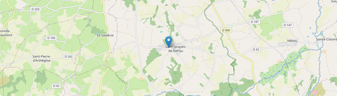 Saint-Jacques-de-Néhou - Carte