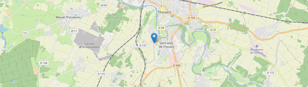 Saint-Jacques-de-Thouars - Carte