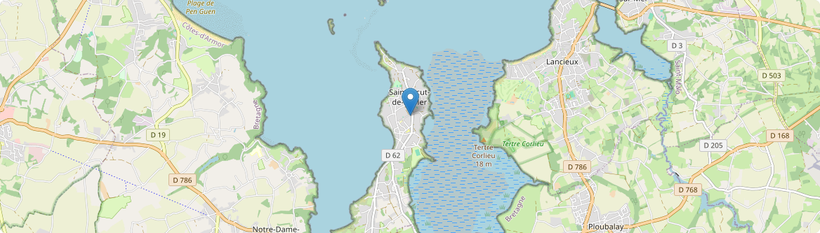 Saint-Jacut-de-la-Mer - Carte