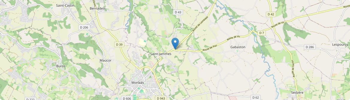 Saint-Jammes - Carte