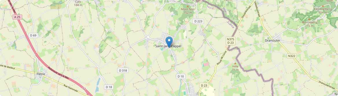 Saint-Jans-Cappel - Carte