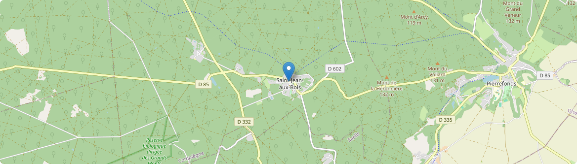 Saint-Jean-aux-Bois - Carte
