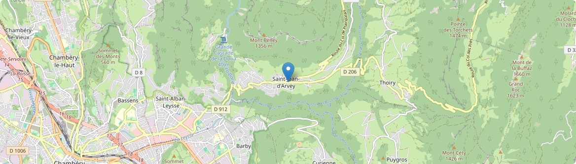Saint-Jean-d'Arvey - Carte