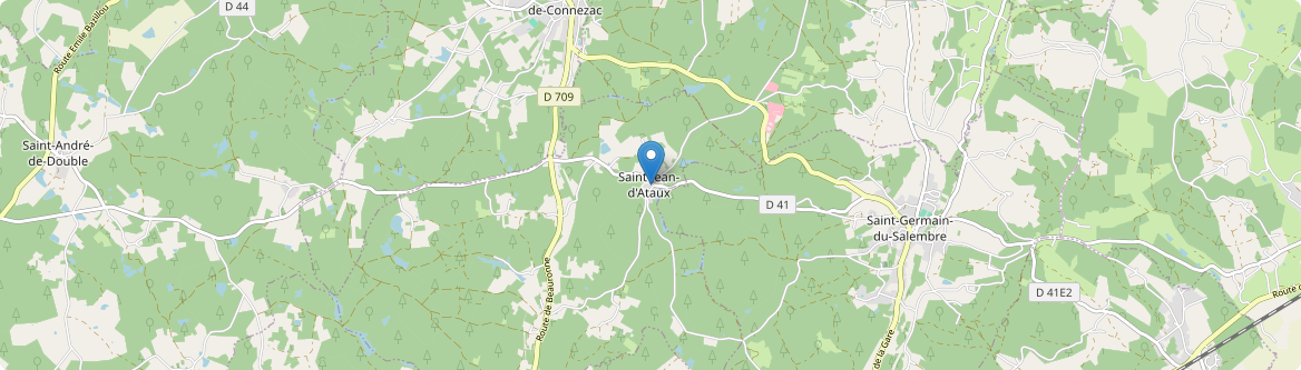 Saint-Jean-d'Ataux - Carte