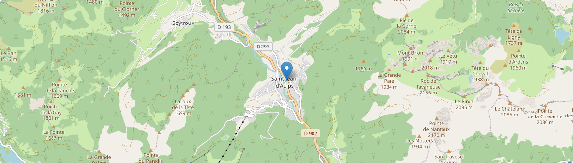 Saint-Jean-d'Aulps - Carte
