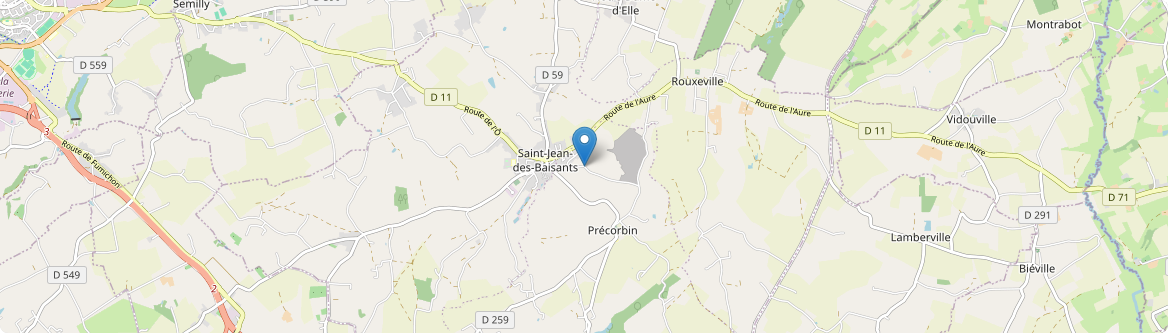 Saint-Jean-d'Elle - Carte