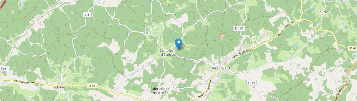 Saint-Jean-d'Estissac - Carte