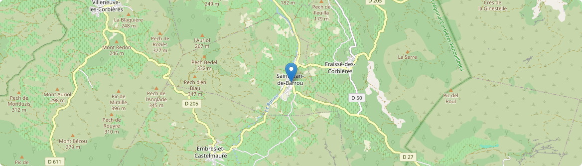 Saint-Jean-de-Barrou - Carte