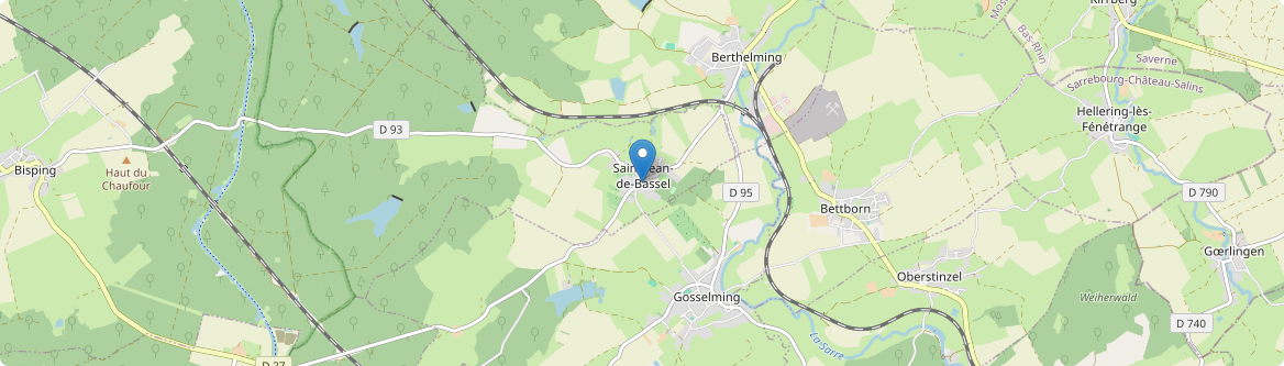 Saint-Jean-de-Bassel - Carte