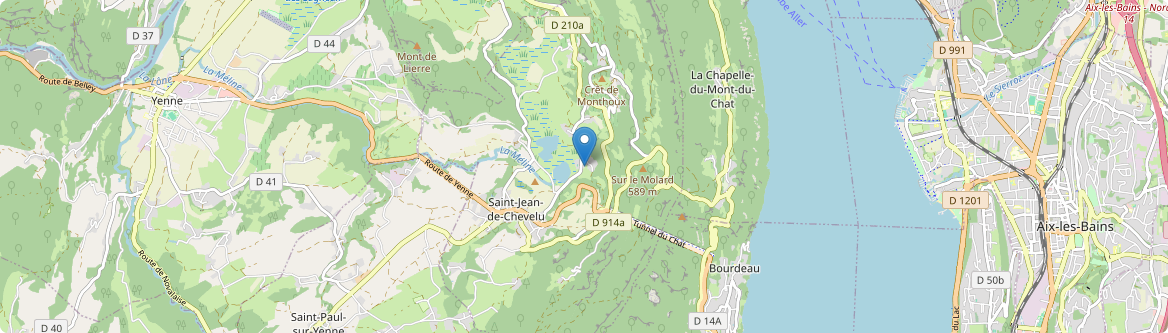 Saint-Jean-de-Chevelu - Carte