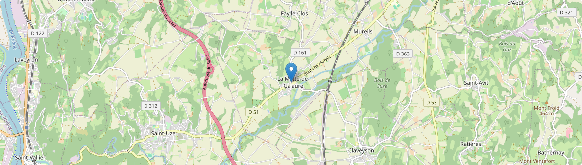 Saint-Jean-de-Galaure - Carte