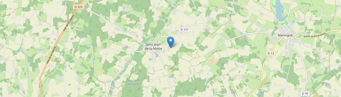 Saint-Jean-de-la-Motte - Carte