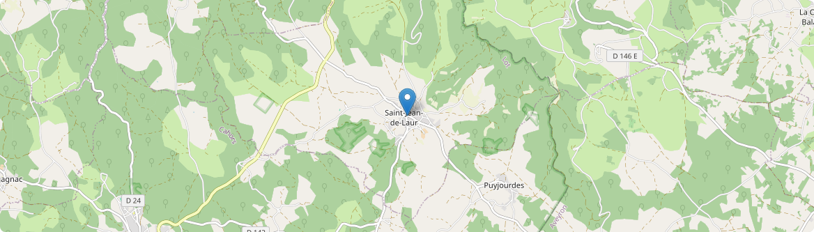 Saint-Jean-de-Laur - Carte