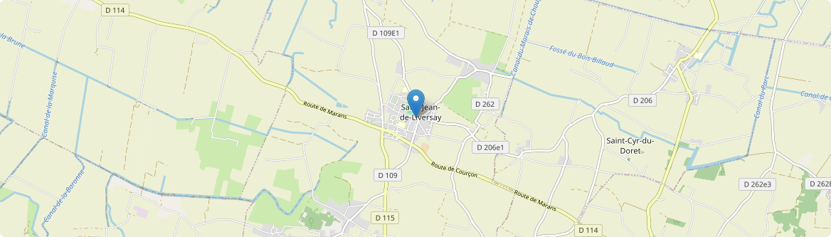 Saint-Jean-de-Liversay - Carte