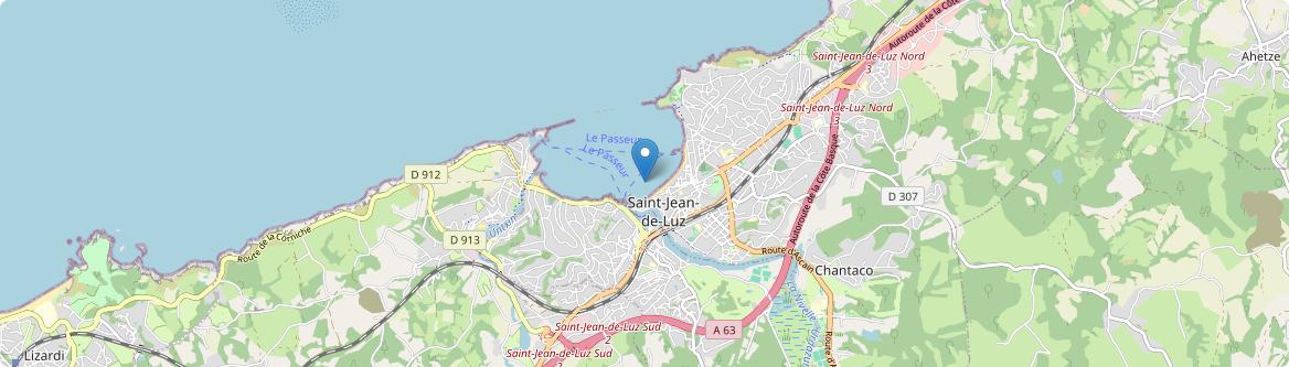 Saint-Jean-de-Luz - Carte