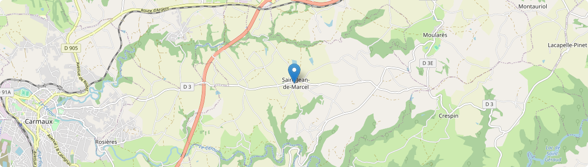 Saint-Jean-de-Marcel - Carte