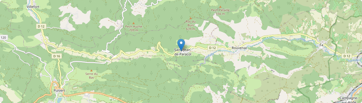 Saint-Jean-de-Paracol - Carte