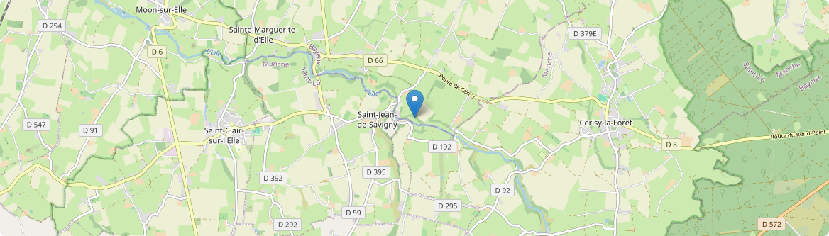Saint-Jean-de-Savigny - Carte