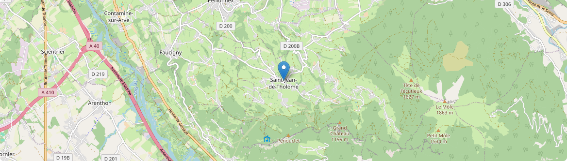 Saint-Jean-de-Tholome - Carte