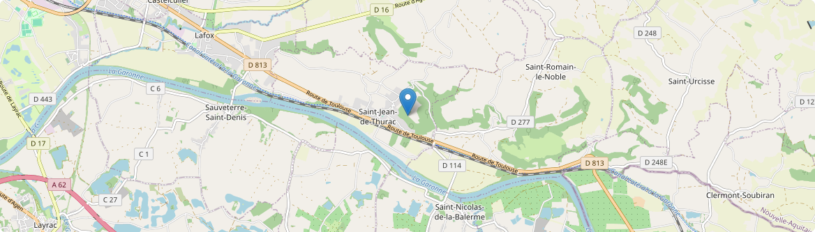 Saint-Jean-de-Thurac - Carte