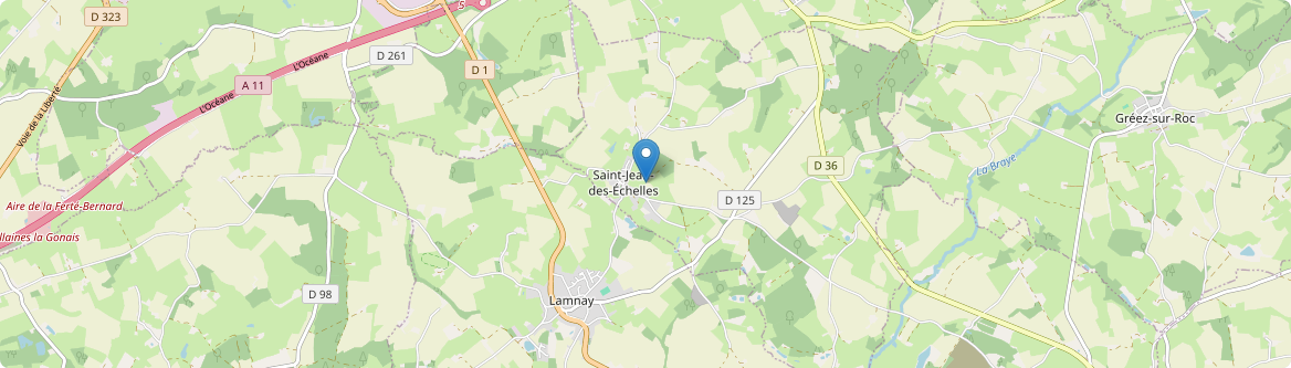 Saint-Jean-des-Échelles - Carte