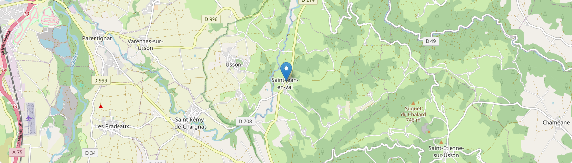 Saint-Jean-en-Val - Carte