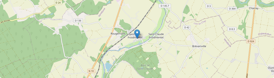 Saint-Jean-Froidmentel - Carte