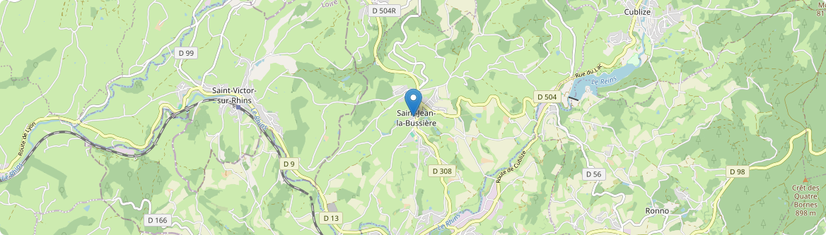 Saint-Jean-la-Bussière - Carte