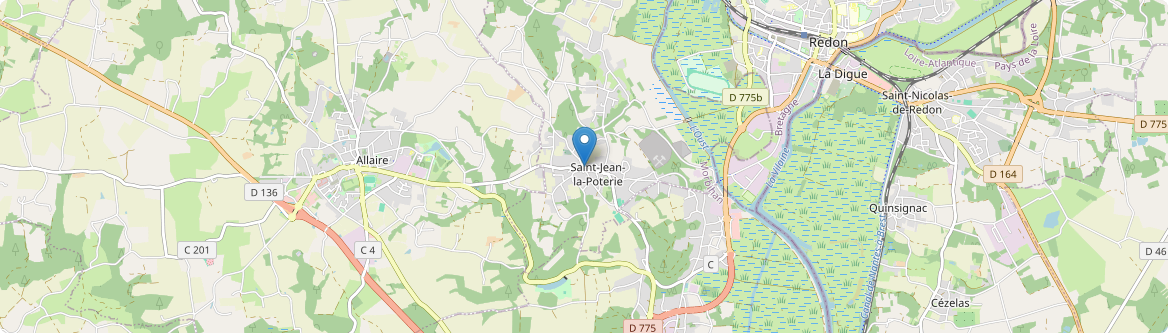 Saint-Jean-la-Poterie - Carte