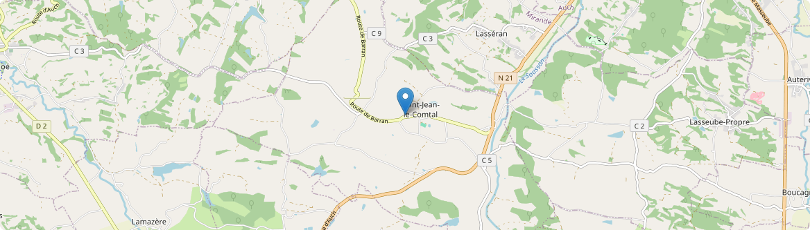 Saint-Jean-le-Comtal - Carte
