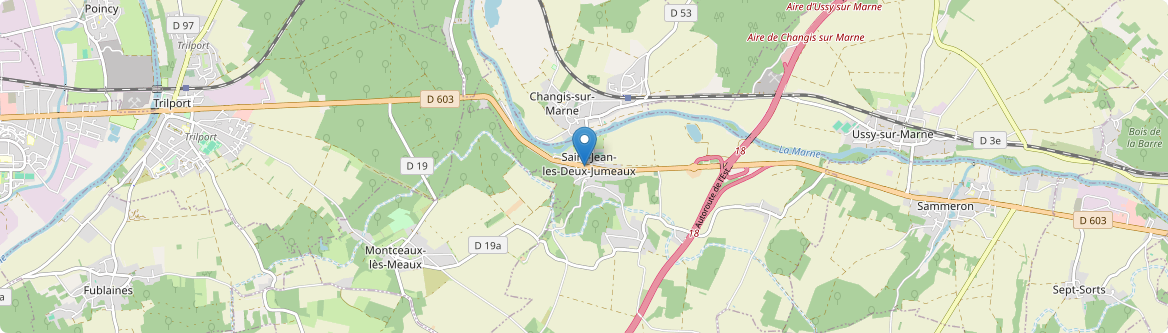 Saint-Jean-les-Deux-Jumeaux - Carte