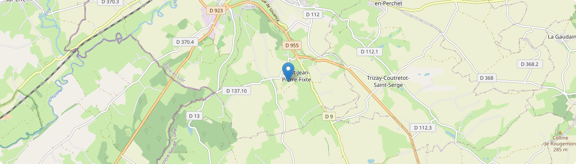 Saint-Jean-Pierre-Fixte - Carte