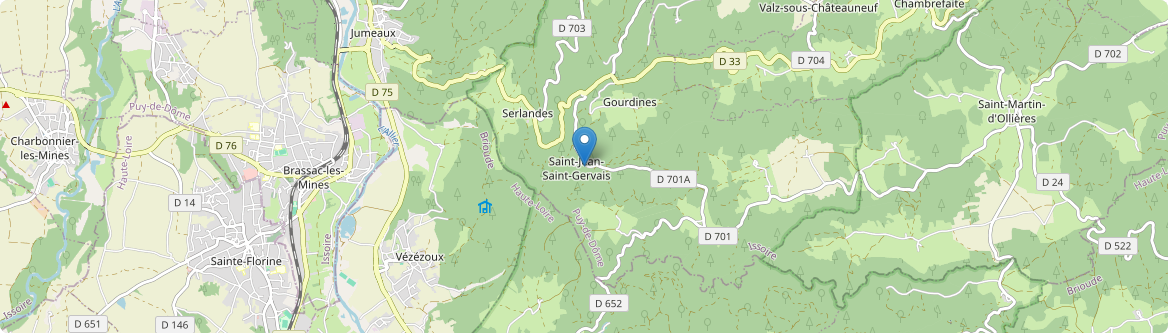 Saint-Jean-Saint-Gervais - Carte