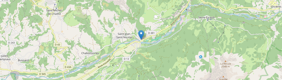 Saint-Jean-Saint-Nicolas - Carte