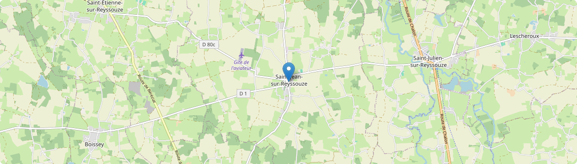 Saint-Jean-sur-Reyssouze - Carte
