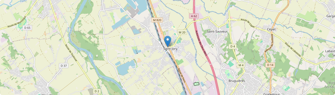 Saint-Jory - Carte