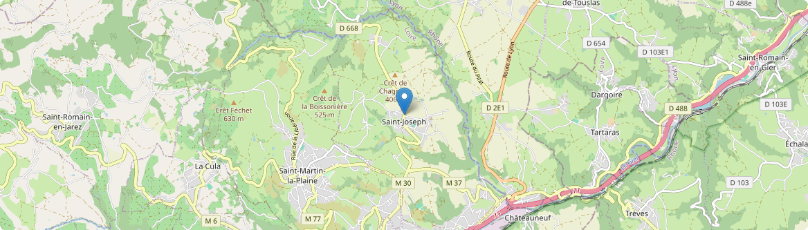 Saint-Joseph - Carte