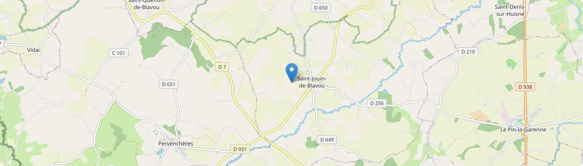Saint-Jouin-de-Blavou - Carte