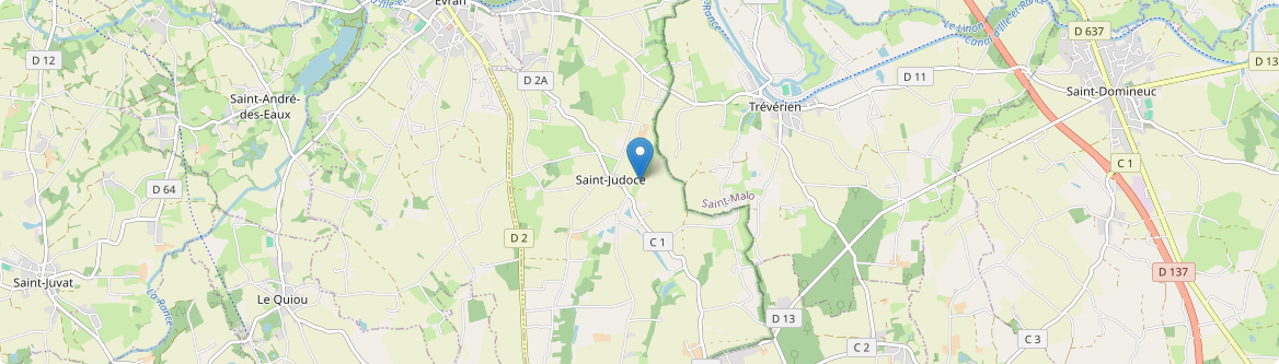 Saint-Judoce - Carte