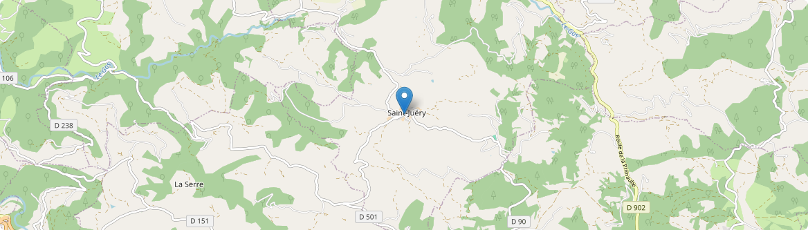 Saint-Juéry - Carte