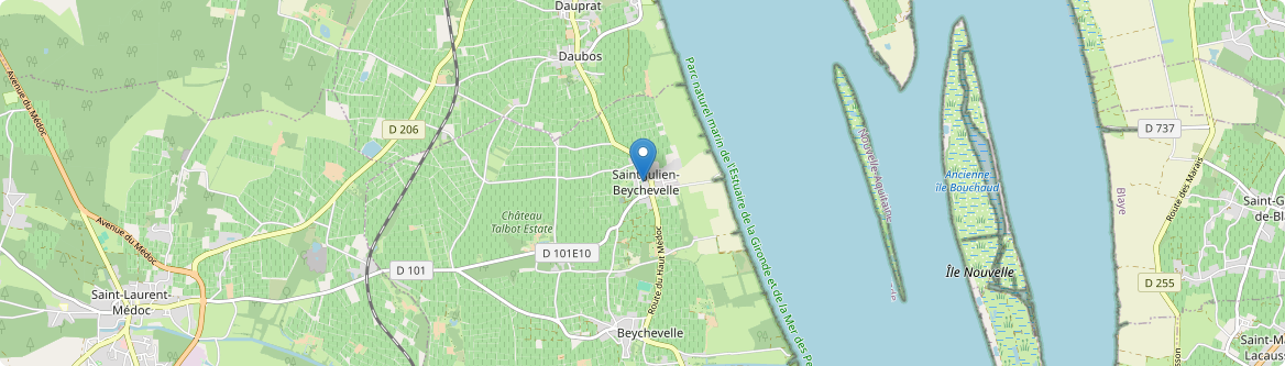 Saint-Julien-Beychevelle - Carte